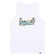 Camiseta Regata Hurley Beach SM26 Masculina BRANCO