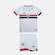 Kit Uniforme de Futebol do São Paulo I 24/25 New Balance Infantil BRANCO