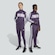 Agasalho adidas Tiberio 3 Stripes Infantil ROXO