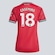 Camisa Manchester United I 2026 18 Casemiro adidas Feminina VERMELHO