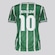 Camisa Palmeiras Retrô 1994 10 Rivaldo Feminina VERDE