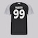 Camisa do Vasco Supporter Graphik Duo Kappa 99 Vegetti Masculina PRETO