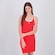 Vestido Fila Rib Feminino VERMELHO