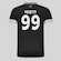 Camisa do Vasco Supporter UP Kappa 99 Vegetti Masculina PRETO