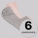 Kit Meia Puma Invisível 6 Pares Feminina CINZA