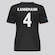 Camisa do Grêmio Imortal II 4 Kannemann Feminina PRETO