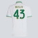 Camisa Roma III 2026 43 Wesley adidas Masculina BRANCO