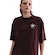 Camiseta Nike Sportswear Country Club Feminina VINHO/BRANCO