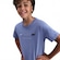 Camiseta Nike Club Brand Energy Infantil AZUL