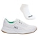 Kit Tênis Masculino Fila Precision + Meia BRANCO/VERDE CLA
