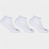 Kit 3 Pares Meia Hoahi Cano Curto Unissex BRANCO