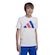 Camiseta adidas M/C Big Logo Infantil BRANCO/AZUL