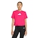 Camiseta adidas M/C Essentials Feminina ROSA/BRANCO