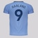 Camisa Manchester City Dash9 Haaland Infantil AZUL