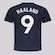 Camisa Manchester City Shield Marinho 9 Haaland Infantil AZUL ESCURO