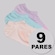 Kit 9 Pares de Meia Puma Sapatilha Feminina SORTIDA