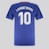 Camisa Barcelona Dry Fit 10 Lamine Yamal Infantil AZUL