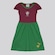 Vestido Fluminense Infantil VERMELHO