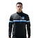 Jaqueta Esportivo Grêmio Escudo Bordado Masculino PRETO/AZUL