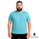 Camiseta Diadora Small Logo Plus Size Masculina AZUL
