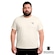 Camiseta Diadora Small Logo Plus Size Masculina BEGE