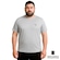 Camiseta Diadora Small Logo Plus Size Masculina CINZA
