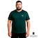 Camiseta Diadora Small Logo Plus Size Masculina VERDE