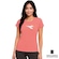 Camiseta Diadora Big Logo Feminina ROSA