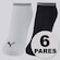 Kit 6 Pares de Meia Puma Sapatilha Feminina BRANCO
