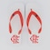 Chinelo Flamengo Basic Pós-Jogo Unissex BRANCO
