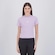 Camiseta Cropped adidas 3 Listras Feminino ROXO