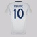 Camisa Real Madrid 10 Mbappé Infantil BRANCO