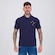 Camisa Polo Cruzeiro Escudo Masculina AZUL ESCURO