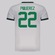 Camisa Palmeiras 1914 III 22 Piquerez Masculina BRANCO