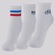 Kit 3 Pares de Meia Cano Curto Selene Infantil BRANCO