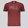 Camiseta Fila Regular Letter Outline Masculina VERMELHO