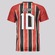 Camisa São Paulo Tricolor 10 Luciano Masculina VERMELHO