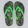 Chinelo Kenner Summer Skull Florido Masculino PRETO