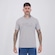 Camiseta Fila Regular Letter Outline Masculina CINZA
