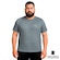 Camiseta Diadora Small Logo Plus Size Masculina CINZA