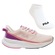 Tênis Feminino Fila Striker + 1 Par de Meia ROSA CLA/ROXO
