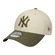 Boné New Era 940 New York Yankees Side Patch Masculino BEGE