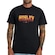 Camiseta Hurley Flame Masculina PRETO