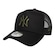 Boné New Era 940 A-Frame New York Yankees Essential Trucker Masculino PRETO