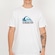 Camiseta Quiksilver Soft Hologram SM26 Masculina BRANCO