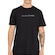 Camiseta Quiksilver Gradient Type Holmes Masculina PRETO