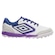 Chuteira Society Masculina Umbro Pro Challenge Uptake BRANCO/AZUL ESC
