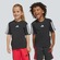 Camiseta adidas 3 Stripes Infantil PRETO