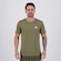 Camiseta adidas Own The Run 3S Masculina VERDE