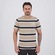 Camiseta Puma Squad Stripe Aop Tee Masculina MARROM